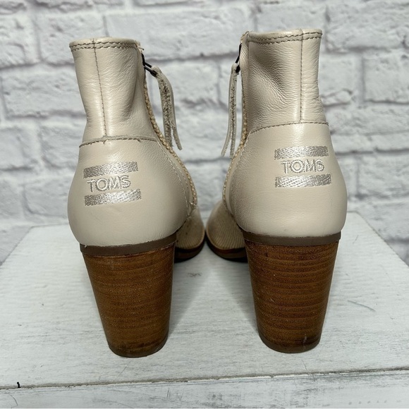 Toms Whisper Majorca Canvas & Leather Bootie - Picture 11 of 16